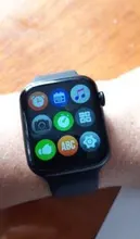 IWO-reloj inteligente W26 para hombre y mujer, pulsera deportiva de 44mm/40mm con Bluetooth, Monitor de ritmo cardíaco y llamadas, completamente táctil