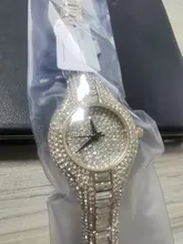 MISSFOX-reloj pequeño de 30mm para mujer, resistente al agua, de lujo, Ar, pulseras de Metal con diamantes de imitación Bu, relojes Chinos Baratos