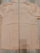 Tops y blusas para mujer, blusas de gasa de manga corta, blancas, de talla grande XXL