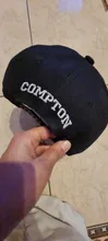 COMPTON-gorra de béisbol con bordado, sombrero de béisbol con bordado, Snapback, Hip Hop, deportiva, ajustable, Unisex, 2020