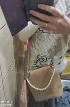 Correa con perlas para bolso de mujer, accesorio para bolso, manijas para cinturón, cadena de cuentas, piezas de mano, cierre plateado/dorado/negro