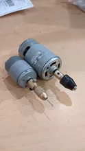 Mini portabrocas electrónico de Rango de sujeción, 0,3-3,5mm, Micro portabrocas para diámetro de 2/2, 3/3, 17/5 y 0mm, eje de Motor eléctrico