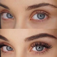 Pestañas postizas 3D magnéticas, 4 Uds., 5 imanes, hechas a mano, Naturel Mink Faux Cils magnétiques con pinzas