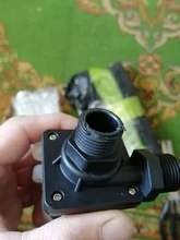 Bomba de agua sin escobillas de 12V y 24V CC, calentador de agua Solar silencioso de 4 puntos con rosca, potenciador de calefacción para suelo de la ducha, IP68