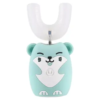 

Electric Toothbrush U-shaped Children Cartoon Rechargeable Automatic Tooth Brushing Student Tooth Cleaner