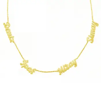 

Four Is Gold Necklace 01-320-KISM009