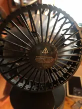 Desk-Fan Usb-Table-Fan Clip-On-Fan Cooling Rechargeable Mini 3-Speeds Rotation 360-Degree