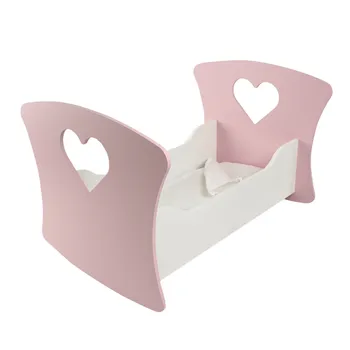 

Dolls Accessories PAREMO The cradle \"Heart\", color: pale pink for children toys for kids game furniture doll houses furniture for bed accessories clothes for dolls