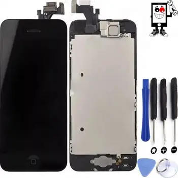 

Display For Apple iPhone 5 | Color Black | Complete With Home Button and Sensors