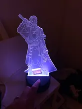 Led-Night-Light Table-Lamp Zoro-Figure Bedroom-Decoration Roronoa Bedside Anime Japanese