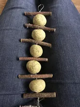 Toys Hanging-Cage Hamster Teeth-Grinding Rabbit-Tree Grass-Ball Branch Pet