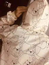 Sudadera con capucha para mujer, de dibujos animados, de oso, primavera y verano, con cremallera, moda coreana, 12345-Lillte