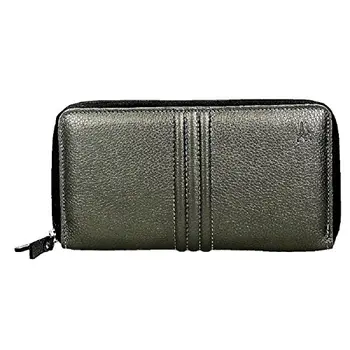 

Women's wallet in premium leather with ticket and purse compartment (19,5x9,5 cm) made in Spain