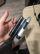 SHOWSEE-Afeitadora eléctrica C1-BK para la nariz, Mini afeitadora portátil para el pelo, resistente al agua, segura, cómoda