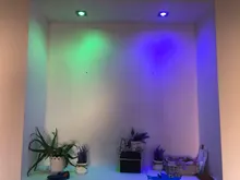 RGB Lamp Bombillas Led-Spots-Light Remote-Control Rgbww-Gu10 Led gu-10 220V 16-Colors