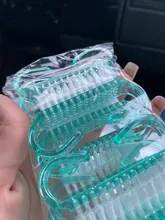 Cepillo para limpieza de uñas, herramientas de manicura de decoración de uñas, accesorios acrílicos, 10 Uds.