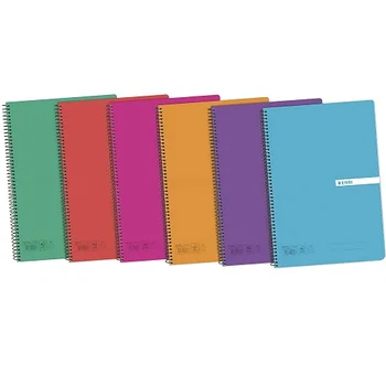 

Pack de 5 Cuadernos Enri folio 80 hojas 4x4 Multicolor