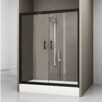 

Duşakabincim 158 Cm Sürgülü Çift Kapılı Siyah Kabin