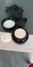 Cabezal de seta para maquillaje, cojín de aire, base hidratante, permeable al aire, maquillaje brillante Natural, BB Cream