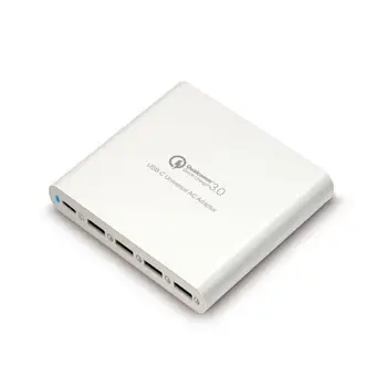 

MOBILITY: Power supply HyperJuice 80W USB-C + Hub 4 ports x Quick Charge 3.0 USB
