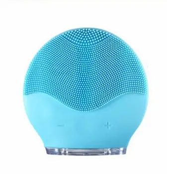 

Waterproof Silicone Facial Cleansing Brush Shrinking Pores Oil-Control USB Electric Face Cleansing Device Vibration massage Tool