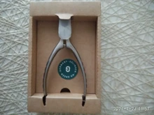 MR.GREEN-cortauñas superafilada de acero inoxidable, alta calidad, para cutículas, uñas postizas, pedicura