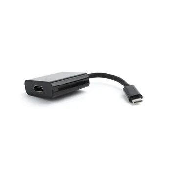 

USB C to HDMI Adapter GEMBIRD A-CM-HDMIF-01 15 cm Black
