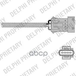 Кислородный Датчик Es20258-12b1 Delphi арт. ES20258-12B1