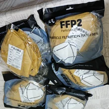 Mascarilla ffp2 con filtro, máscara facial fpp2 CE ffp2mascarilla KN95, máscara respiratoria antipolvo con ventilación