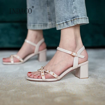 

2020 Women Sandals Rivets Sandals Women Fashion Sandals for Women High Heels Women Plus Size