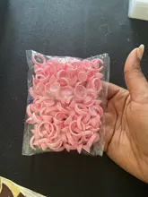 100 Uds desechables pegamento anillo pegamento para extensión de pestañas taza contenedor de plástico maquillaje permanente pigmento accesorios de