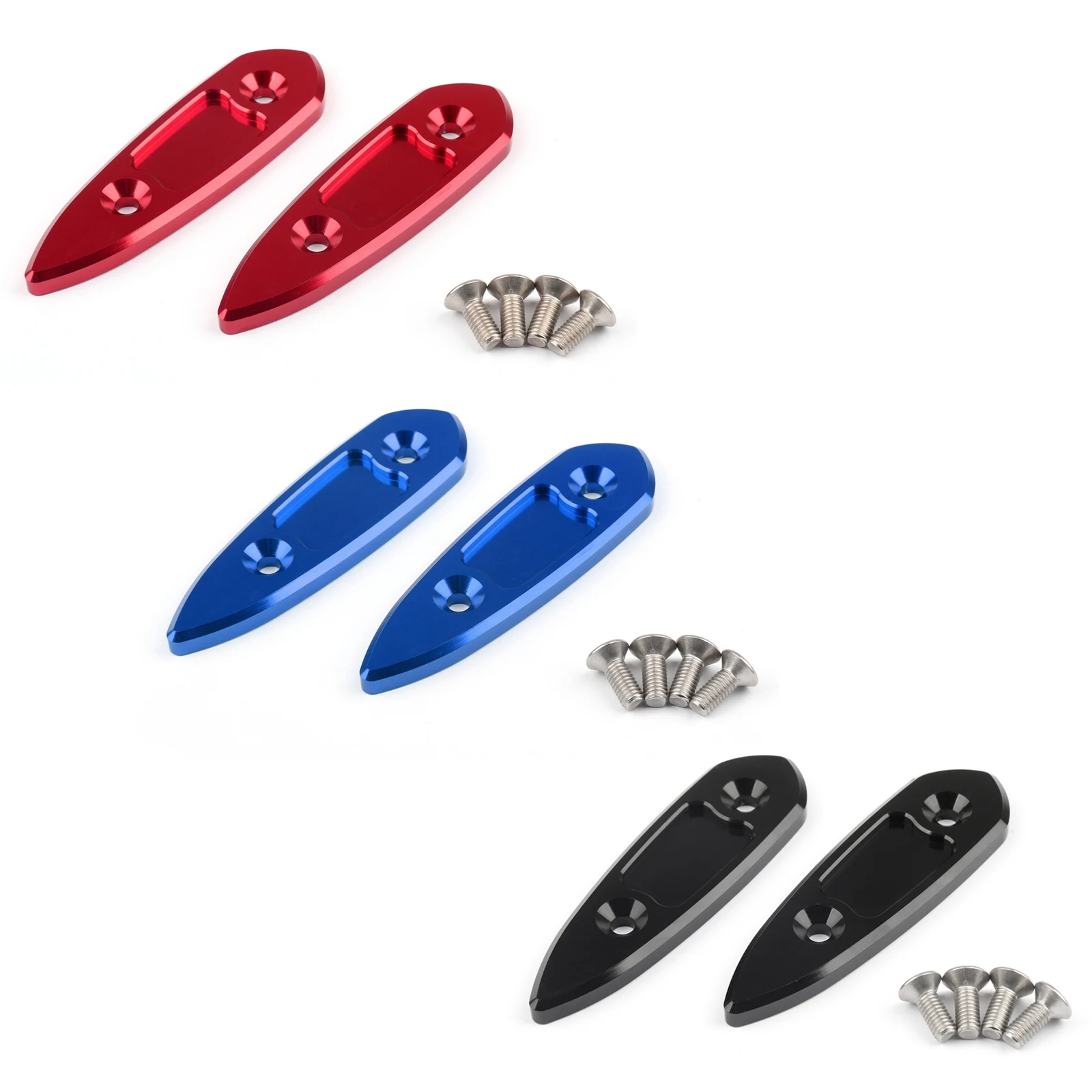 

Areyourshop for Yamaha YZF R3 2015-2016 YZF R25 2013-2015 Mirror Hole Cap Covers CNC Aluminum Motorcycle Covers