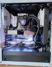 Heatsink-Bracket Connectors-Screws Mount-Rack Graphics Cooling Dual-Fans Video 