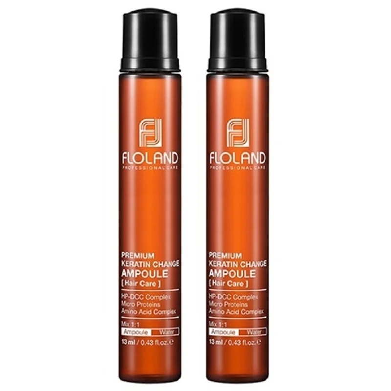 Fillet for hair with keratin floland premium change ampoule 2 pcs. | Красота и здоровье