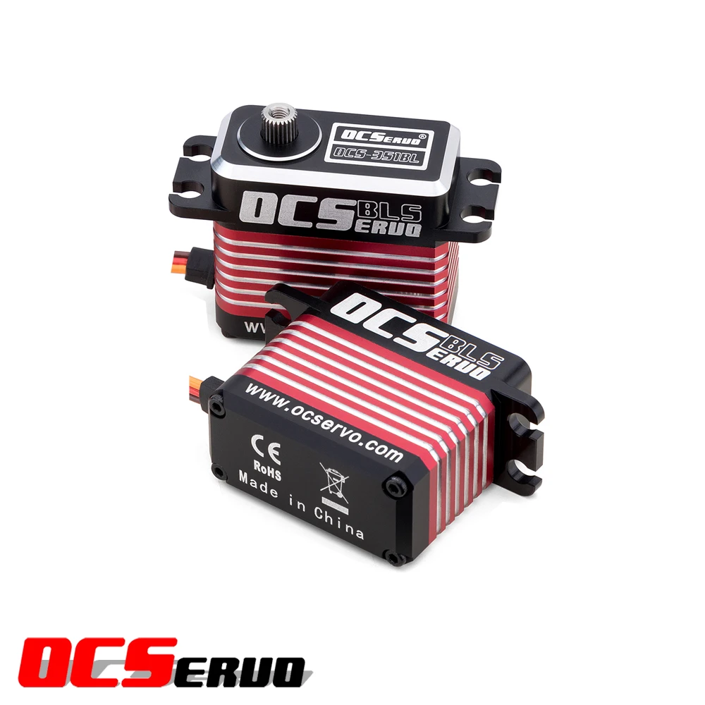 OCS-351BL 8.4V 35kg.cm 77g 0.08S/60 °   브러시리스 모터 고토크 서보 스틸 기어 모든 CNC 케이스 방수 BLS