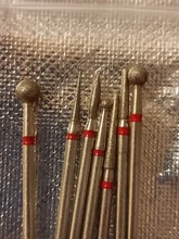 Juego de brocas de diamante para uñas, cortadores de manicura, piedra de cerámica de silicona, fresa eléctrica para máquina de manicura y pedicura, 6/7