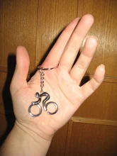 KISSWIFE-llavero de Metal para hombre, llaveros de bicicleta de Color plateado, gran oferta, 2020