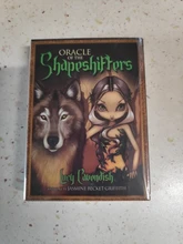 Cartas de Tarot con guía para adolescentes y niños, juego de mesa divertido con sombra inglesa y oráculo ligero