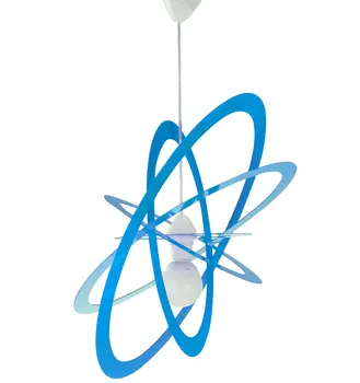 

Chandelier suspension light blue oval moldable's bedroom for children