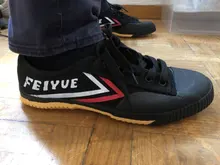 Dafufeiyue-zapatillas clásicas originales para hombre, zapatos de artes marciales, Taichi, Taekwondo, Wushu, Kungfu, suaves y cómodos