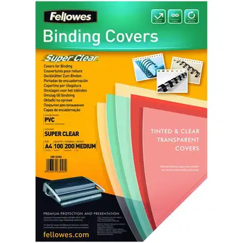 

Cf100 cover Clear 150my A4 TrasFELLOWES5.0