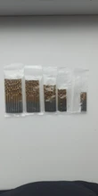 Juego de brocas de acero de alta velocidad, herramientas eléctricas de alta calidad, Brocas recubiertas de titanio HSS, 1/1, 5, 2/2, 5 y 3mm, 50 Uds., superventas