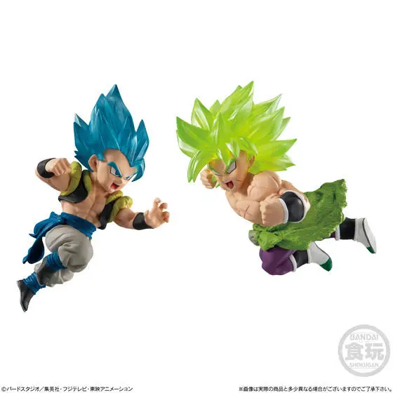 bandai Dragon Ball Z DBZ Adverge motion 2 Broly Gogeta Ginyu Gildo Jeice Burter Recoome ПВХ фигурка модель - Цвет: Gogeta and Broly
