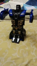 Coche de juguete transformable 2 en 1 para niños, Robot transformable de transformación, juguete para regalo