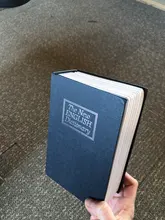 Caja de Seguridad para guardar dinero, Libro Secreto Popular, con cerradura de seguridad secreta, dinero en efectivo, almacenamiento de monedas, joyería