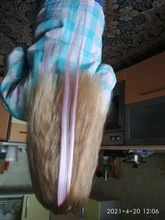 Lupu-extensiones de cabello sintético para niña, horquilla larga y lisa con un Chip en color arcoíris resaltado, para cabello falso