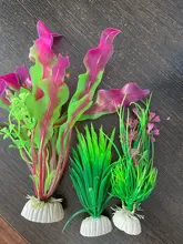 Aquarium-Accessories Decoration Materials Fish-Tank Artificial Green 20cm PVC Plants