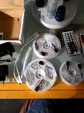 Tape Led Ribbon Strip-Light Christmas Waterproof Rgb Ir-Remote 5050 Rgbww with for 15M