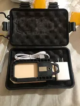 Portable LED Flashlight Power-Display Magnet-Design Camping Lantern Waterproof COB 