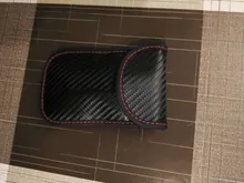 Caja bloqueadora de señal de llave de coche, Faraday Cage Fob Pouch, bolsa de bloqueo RFID sin llave